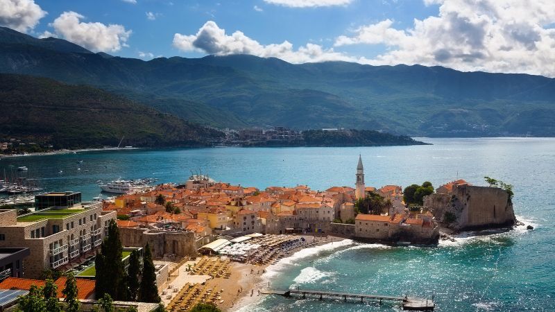 Budva Turu Rotası Podgorica & Tivat THY ile