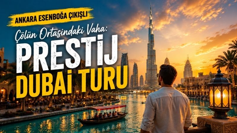 Ankara Esenboğa Çıkışlı Çölün Ortasındaki Vaha: Prestij Dubai Turu