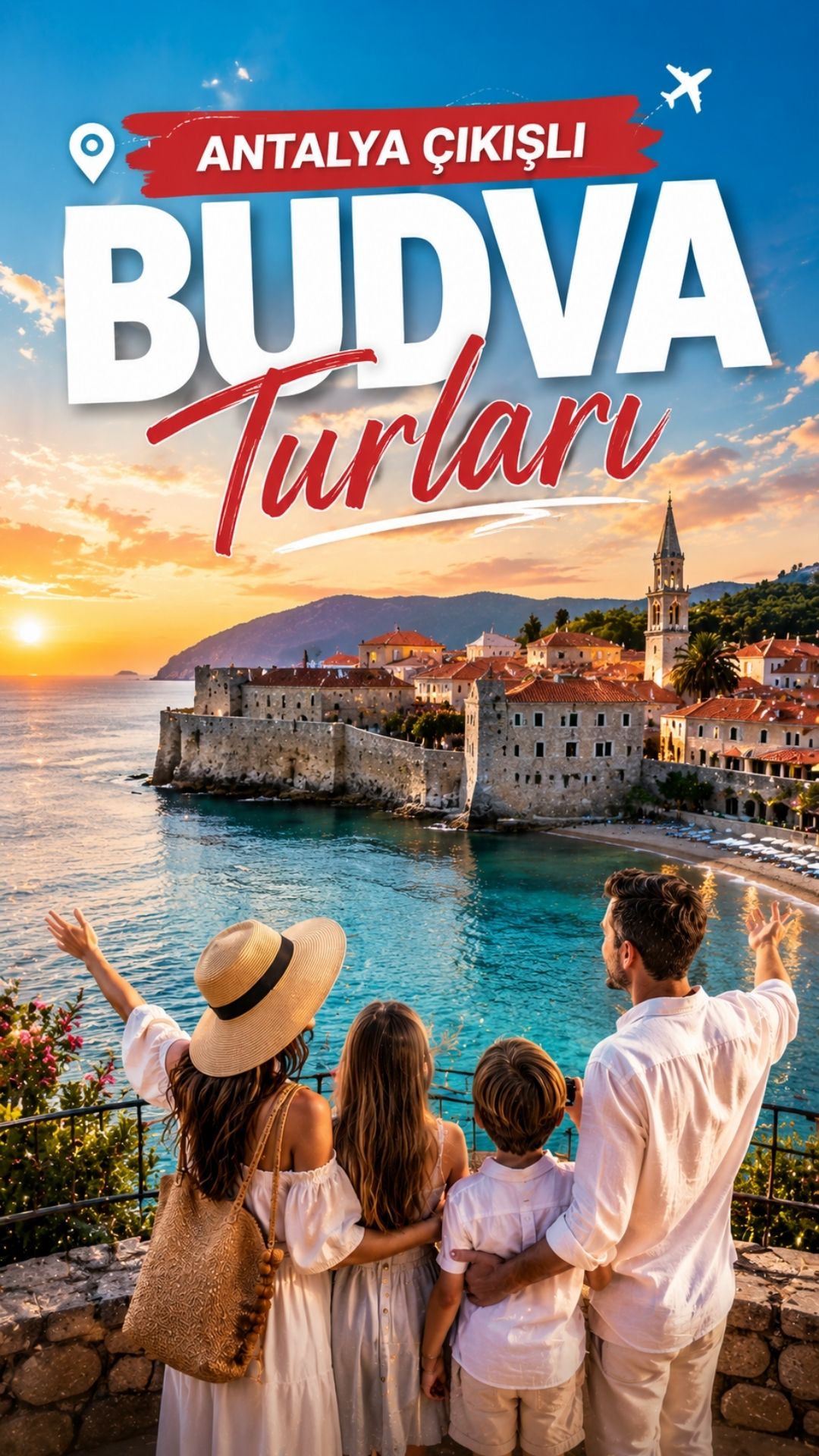 Antalya Çıkışlı Budva Turları