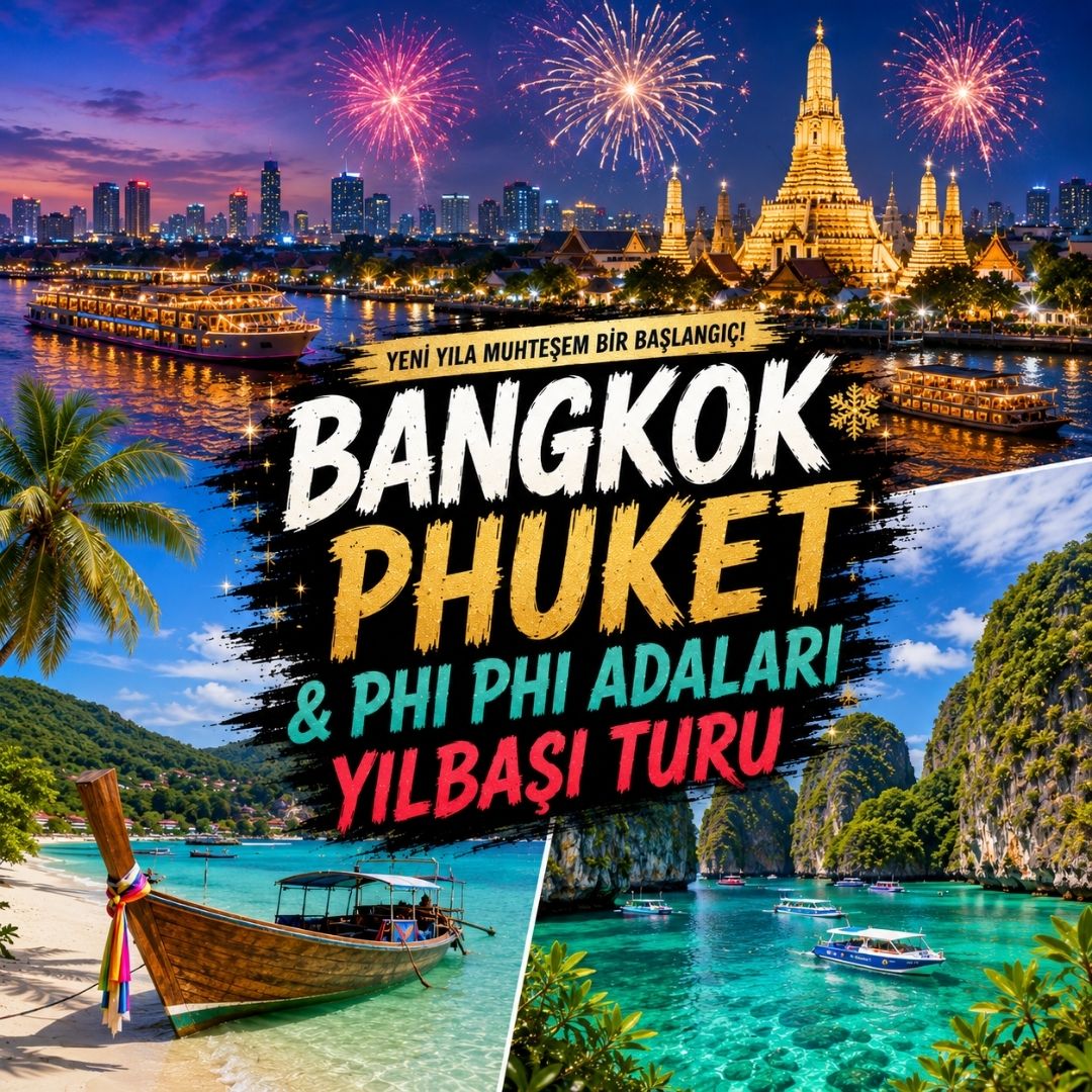 Bangkok, Phuket &Phi Phi Adaları Yılbaşı Turu