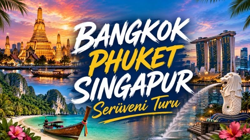 Bangkok &Phuket &Singapur Serüveni Turu