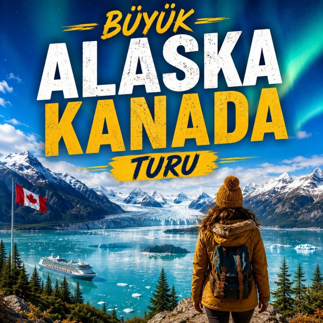 Büyük Alaska ve Kanada Turu - Kuzey Amerika Keşif Rotası