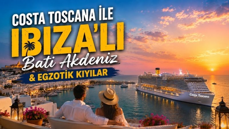 Costa Toscana İle Ibiza'lı Batı Akdeniz &Egzotik Kıyılar Kurban Bayramı Özel