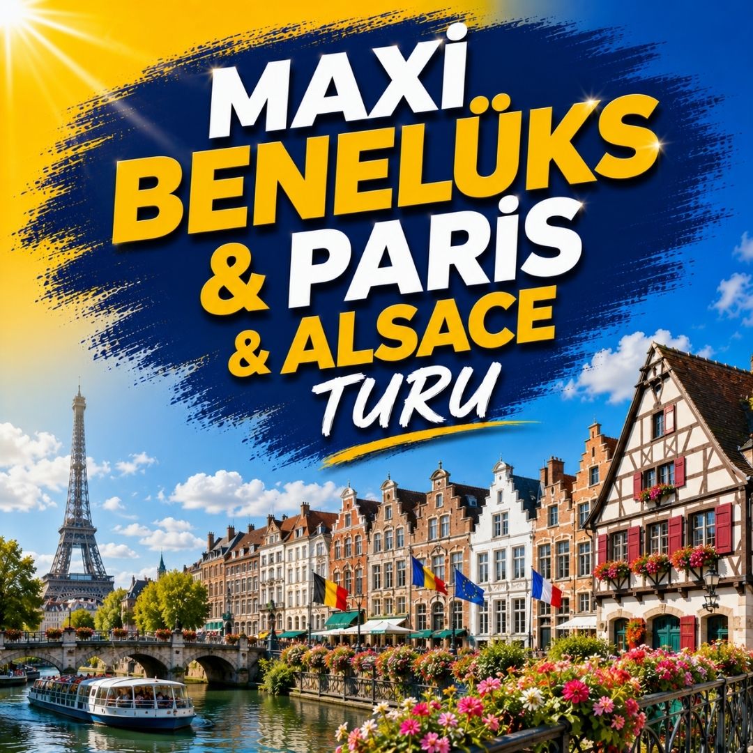 Çukurova Çıkışlı Maxi Benelüks &Paris &Alsace Turu