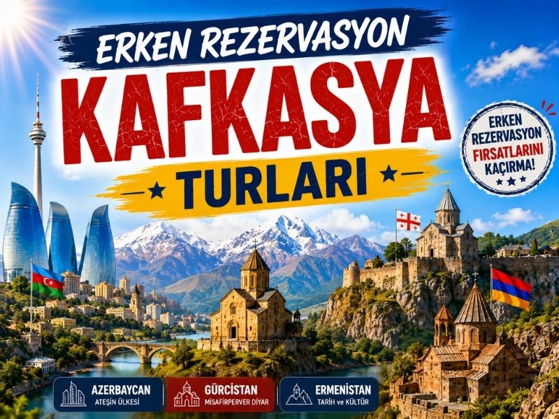 Erken Rezervasyon Kafkasya Turları
