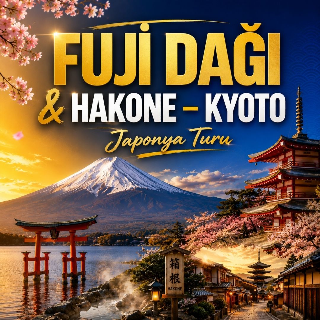 Fuji Dağı &Hakone – Kyoto Japonya Turu