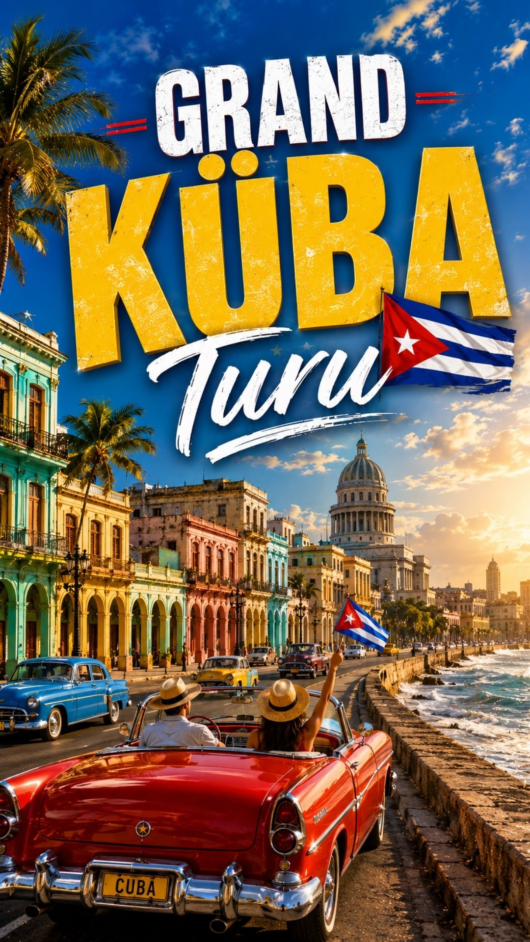 Grand Küba Turu: Havana, Trinidad, Varadero, Santiago de Cuba, Cienfuegos