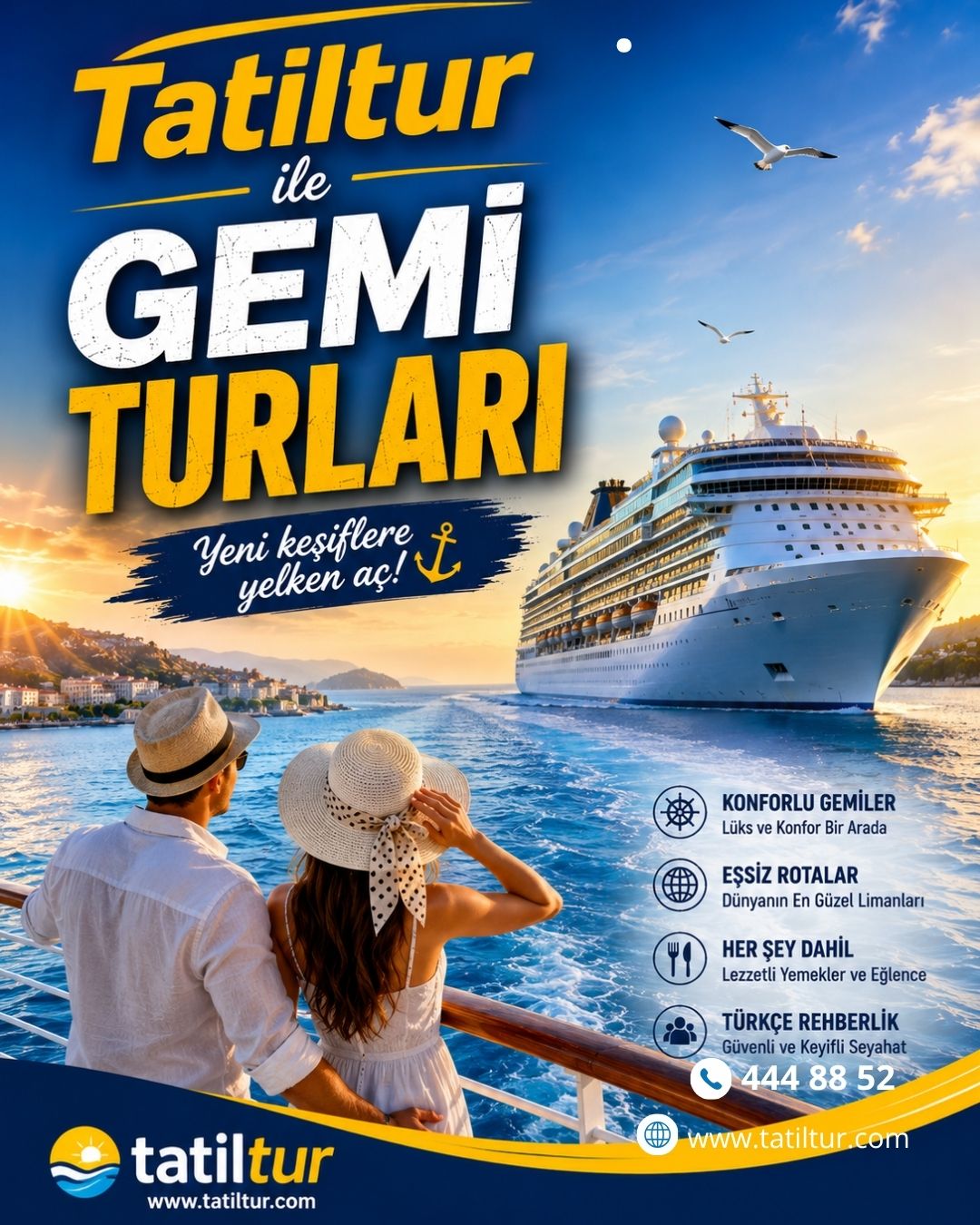 İstanbul Kalkışlı Gemi Turları