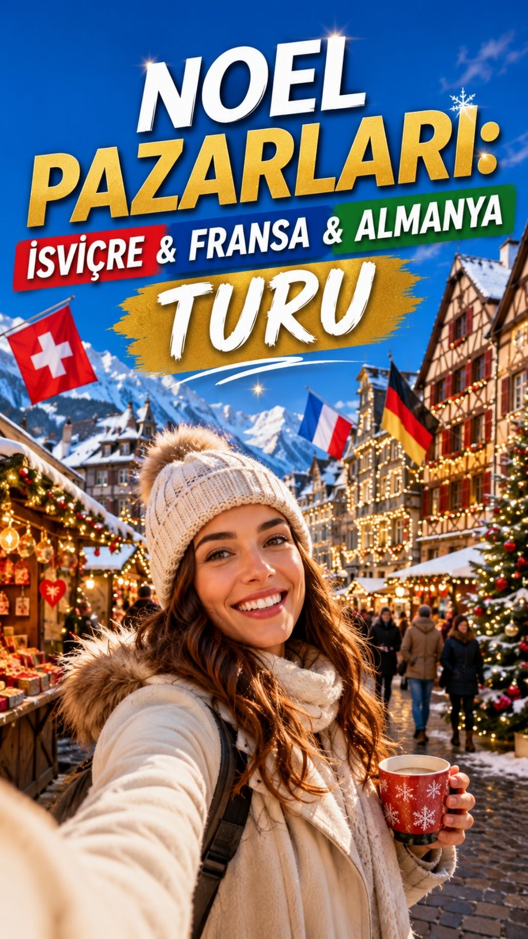 İsviçre, Fransa &Almanya Noel Pazarları Turu