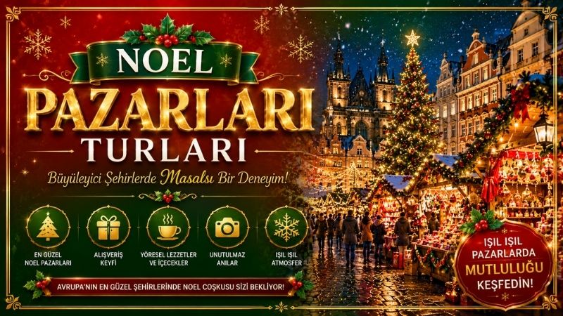 İzmir Çıkışlı Noel Pazarı Turları