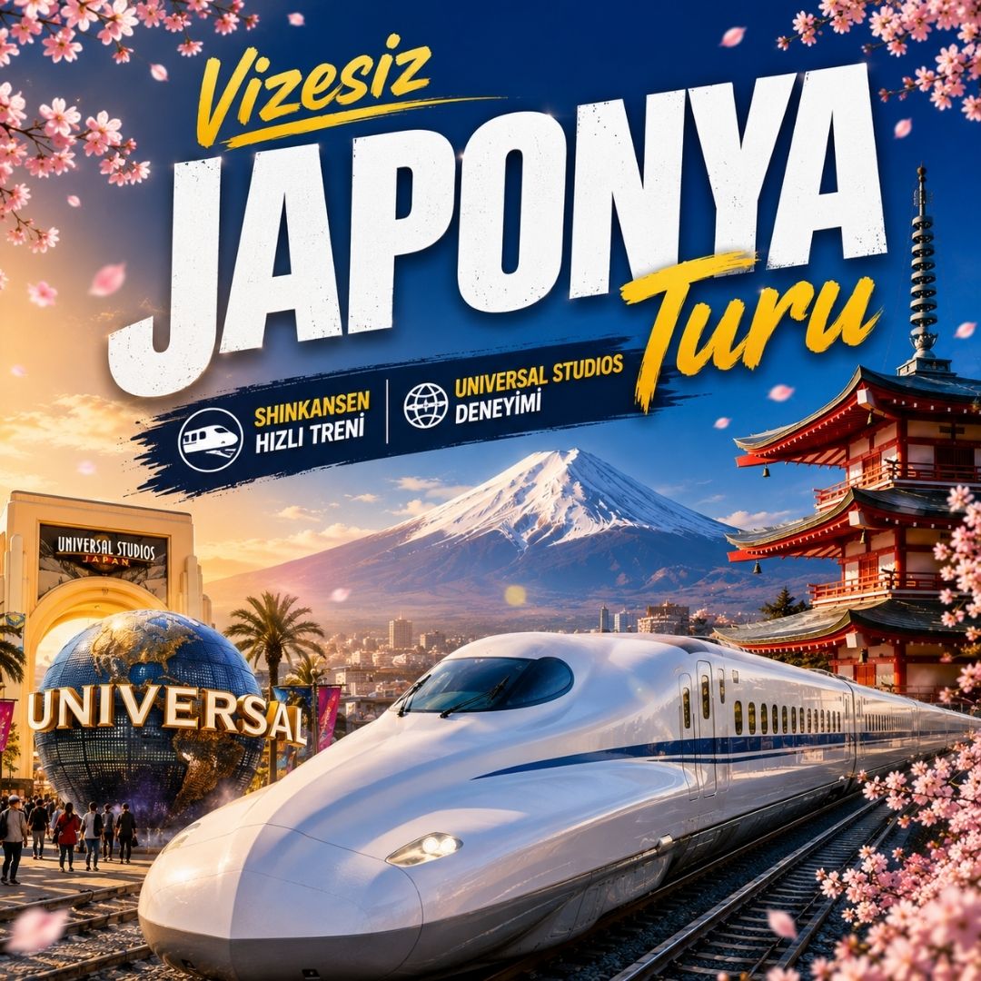 Japonya Turu | Shinkansen Hızlı Treni ve Universal Studios Deneyimi
