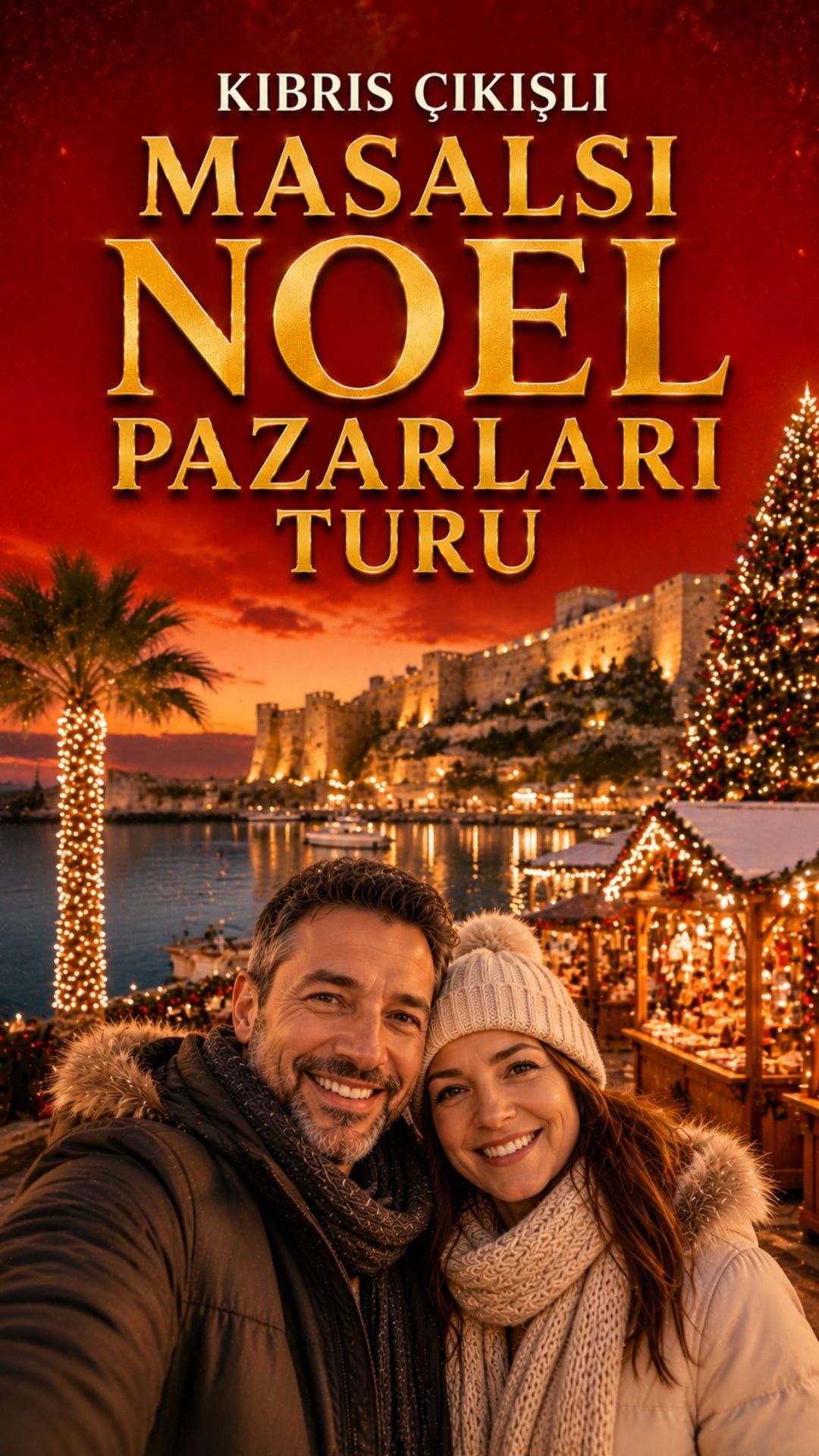Kıbrıs Çıkışlı Masalsı Noel Pazarları Turları