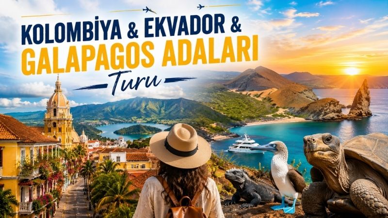 Kolombiya &Ekvador &Galapagos Adaları Turu