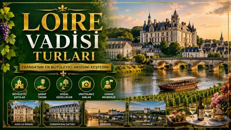 Loire Vadisi Turları