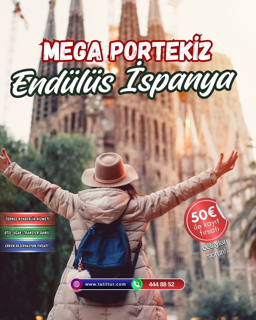 Mega Portekiz &Endülüs &İspanya Turu: Tatiltur’dan Kaçırılmayacak Fırsatlarla Bütçe Dostu Keşif