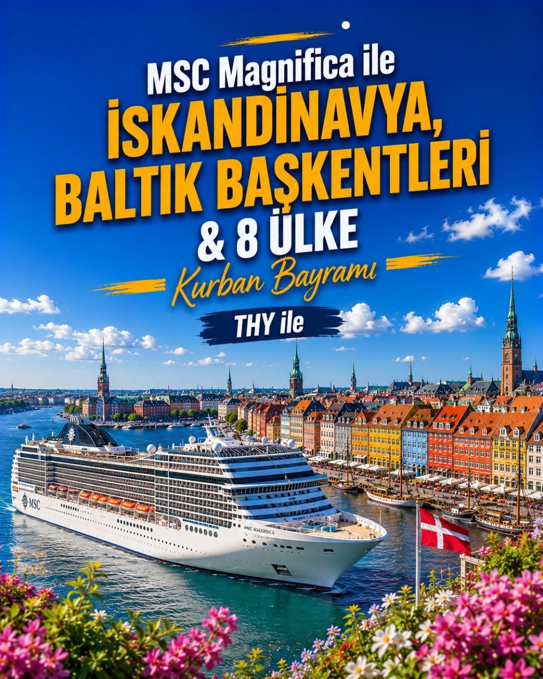 MSC Magnifica İle İskandinavya, Baltık Başkentleri &8 Ülke ile Kurban Bayramı