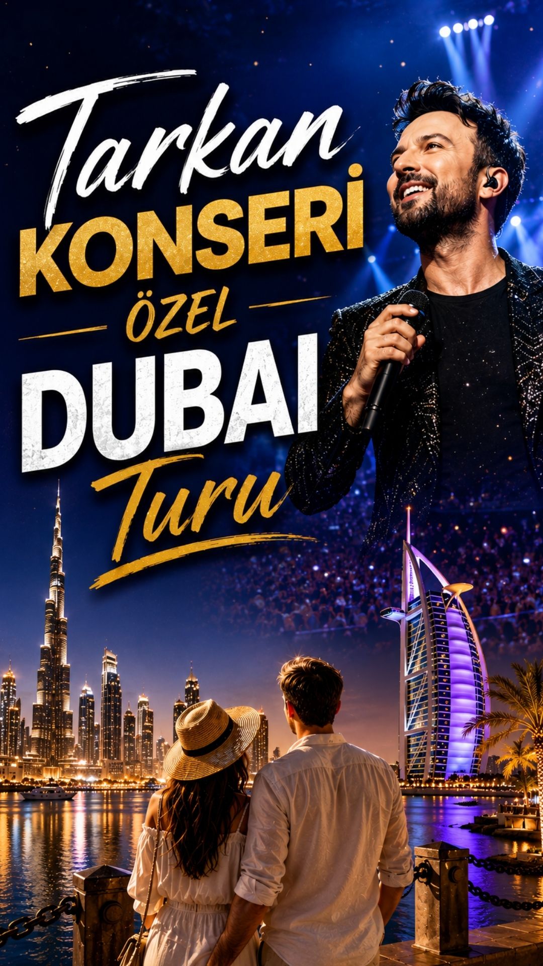 Tarkan Konseri Özel Dubai-Abu Dhabi Turu