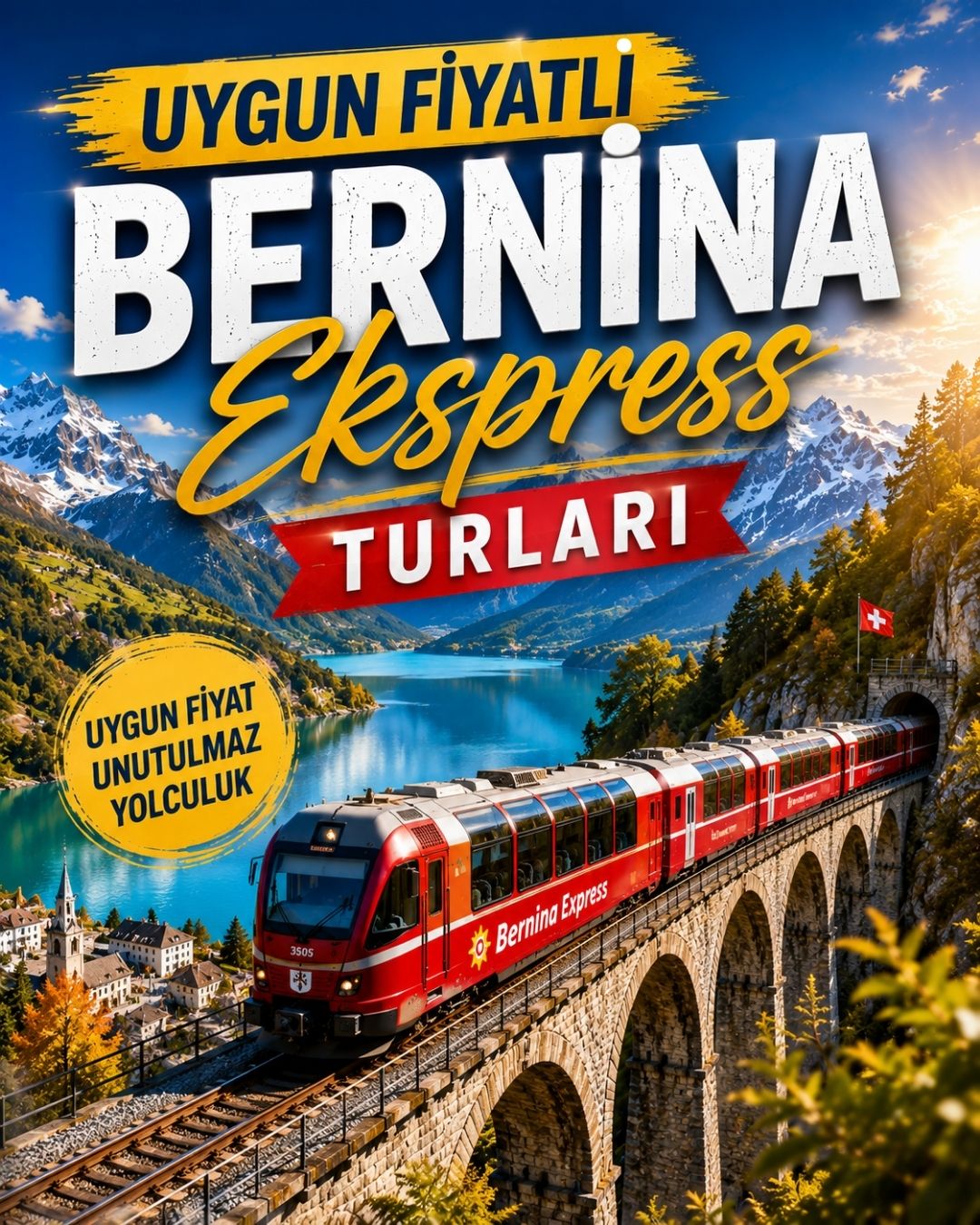 Uygun Fiyatlı Bernina Express Turları