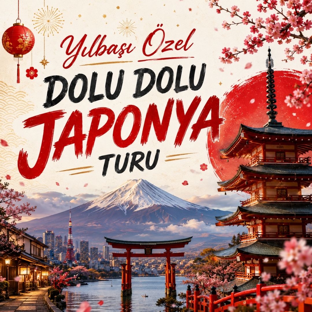 Yılbaşı Özel Dolu Dolu Japonya Turu