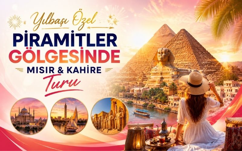 Yılbaşı Özel Piramitler Gölgesinde Mısır &Kahire Turu