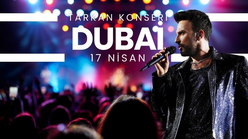 Tarkan Konseri Özel Dubai Turu - Golden Circle Standing Bilet Kategorisi Thy İle