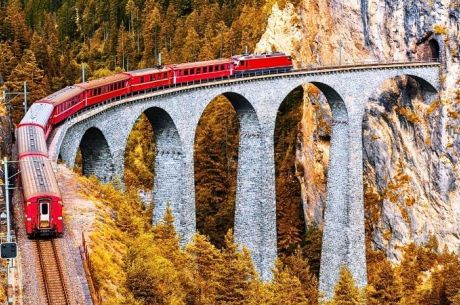 Bernina Express / Red Trainli Avrupa'nın Masalsı Rotaları Turu Pegasus İle (Kurban Bayramı Ve Yaz Özel)
