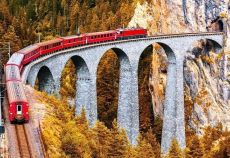 Bernina Express / Red Trainli Avrupa'nın Masalsı Rotaları Kurban Bayramı THY ile