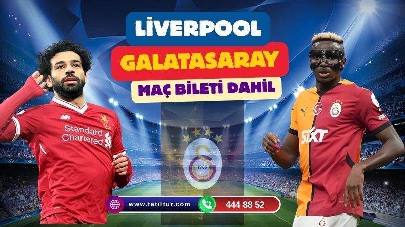 (VİP Vize) UEFA Şampiyonlar Ligi Liverpool Deplasmanı Maç Turu ve Maç Bileti Dahil
