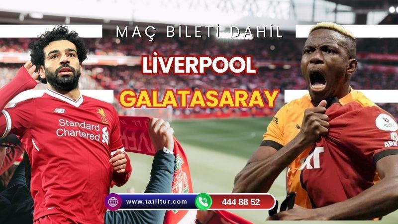 (Vip Vize) Uefa Şampiyonlar Ligi Liverpool Deplasmanı Maç Turu Ve Maç Bileti Dahil Türk Hava Yolları İle 1 Gece 18 Mart 2026