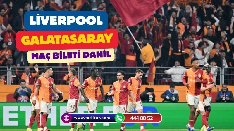 Vip Tribün Maç Bileti Dahil Liverpool-Galatasaray & Londra Turu (Liverpool, Oxford ve Londra Şehir Turları ve Cheshire Outlet Turu Dahil)