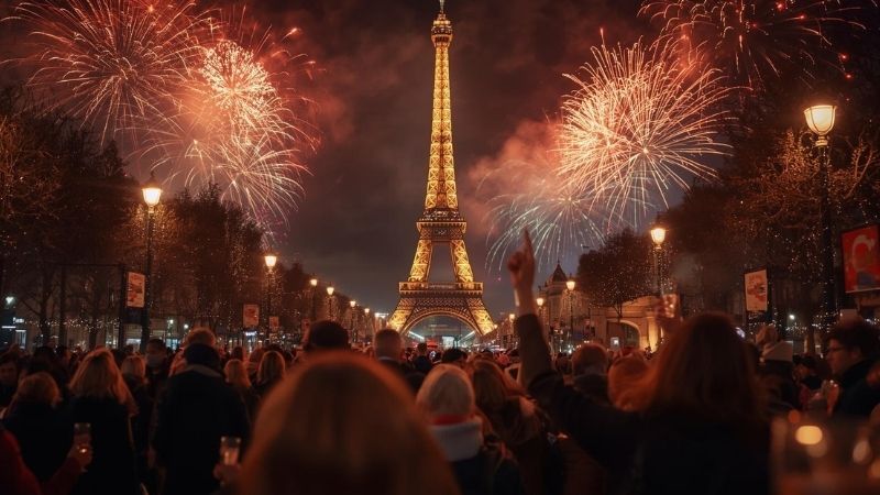 TT Plus Dolu Dolu Yılbaşı Özel Paris & Disneyland Turu Rotası