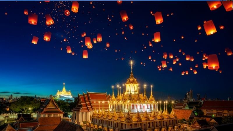 Tayland Harikaları (Fener Festivali) Turu Thy İle