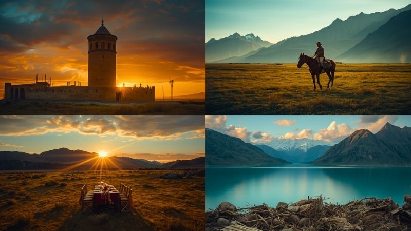 TT Plus Bozkırın Kalbi Kırgızistan Turu Rotası
