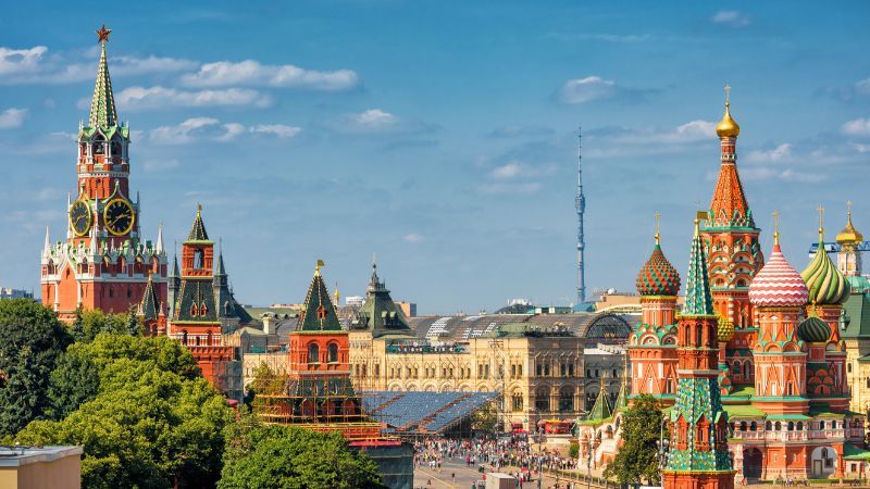 St. Petersburg & Moskova Turu Rotası Thy ile 5 Gece