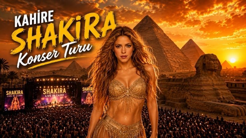 Kahire - Shakira Konseri Turu Ajet ile 3 Gece
