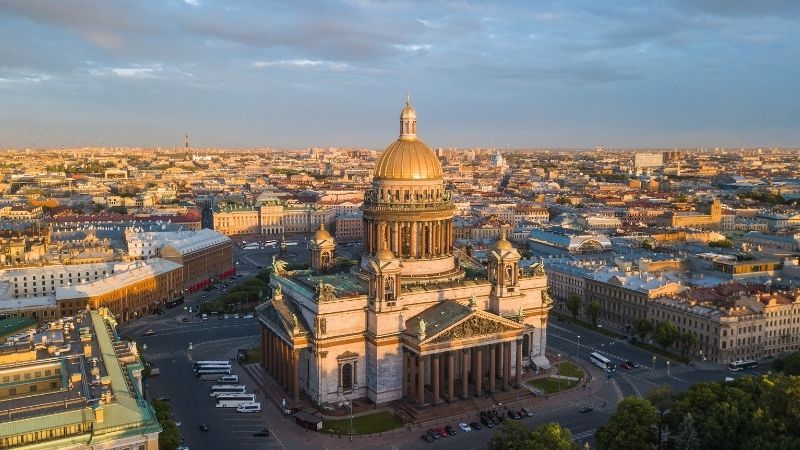 Moskova - St. Petersburg Turu - THY ile 4 Gece