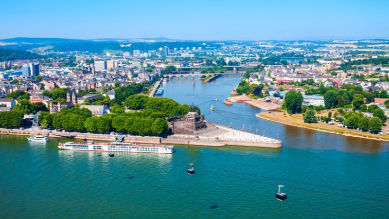 Nehir Gemisi (Swiss Crown) İle Ren Ve Mosel'in Masalsı Şehirleri