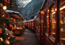 Kıbrıs'tan  Bernina Express / Red Trainli Noel Pazarları Ajet ile 4 Gece