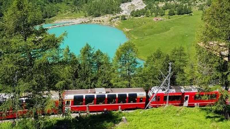 Bernina Exspressli Avrupa'nın Masalsı Rotaları Turu Pegasus ile