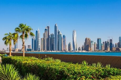 İstanbul'dan Dubai Turu Merkezi ve Palmiye Bölgesi Fly Dubai ile