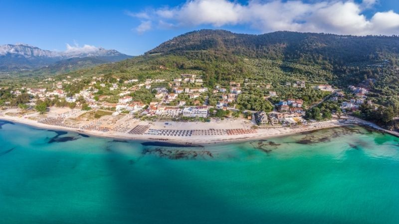 Otobüs ile İstanbul Hareketli Halkidiki Selanik Kavala Thassos Adası Turu